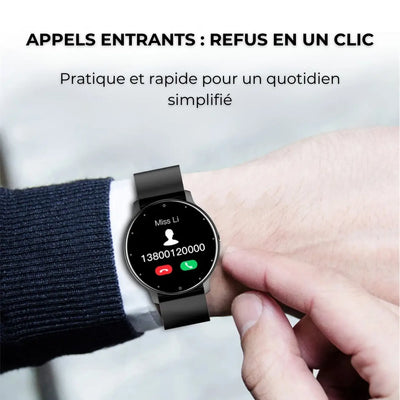 Montre Connectée Sport - Écran Tactile Complet et Suivi Santé